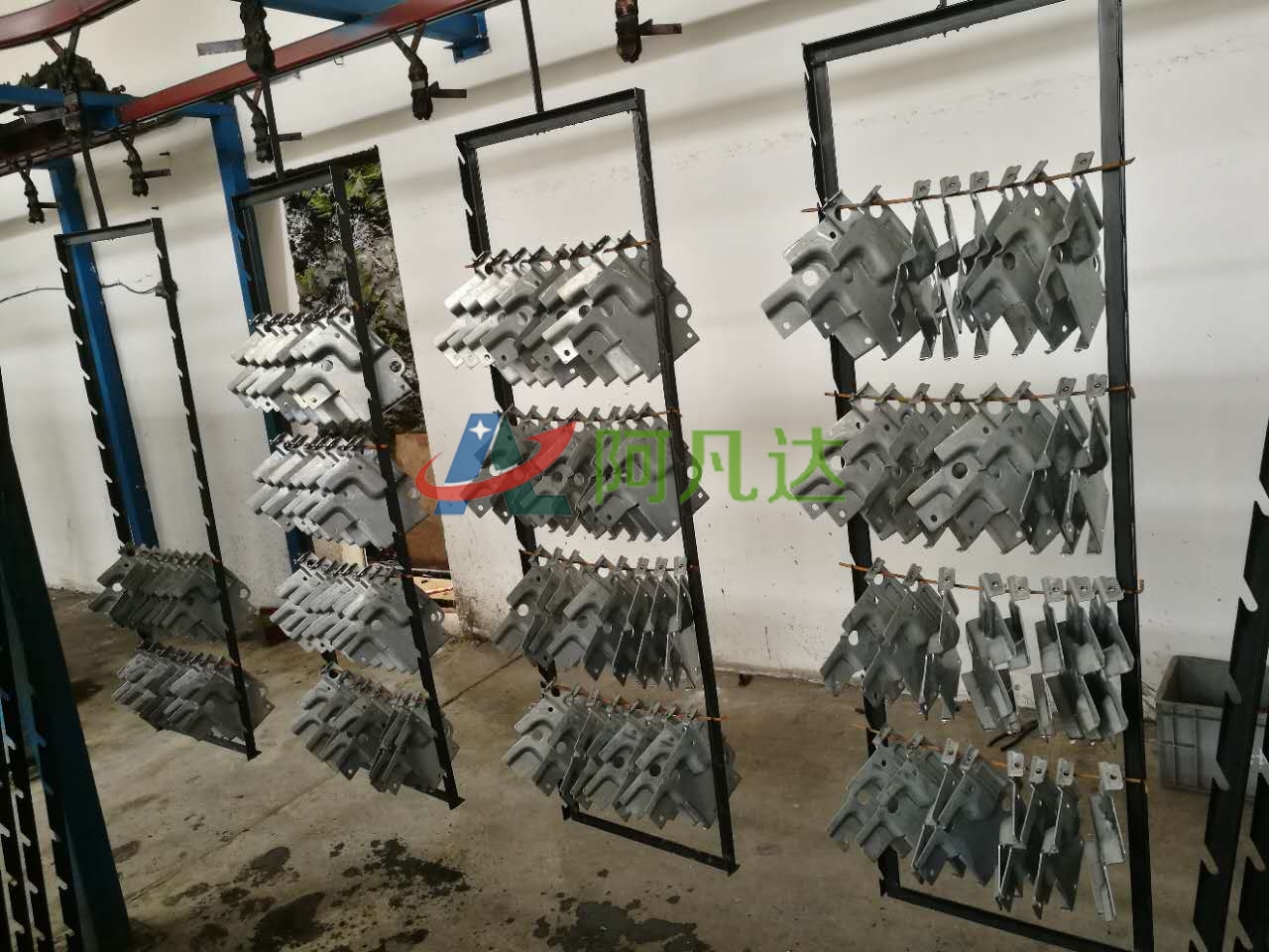 硅烷處理劑應用現場